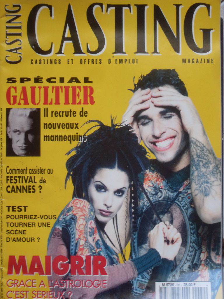 CASTING MAGAZINE magazine side cover Issue 22 May 1995