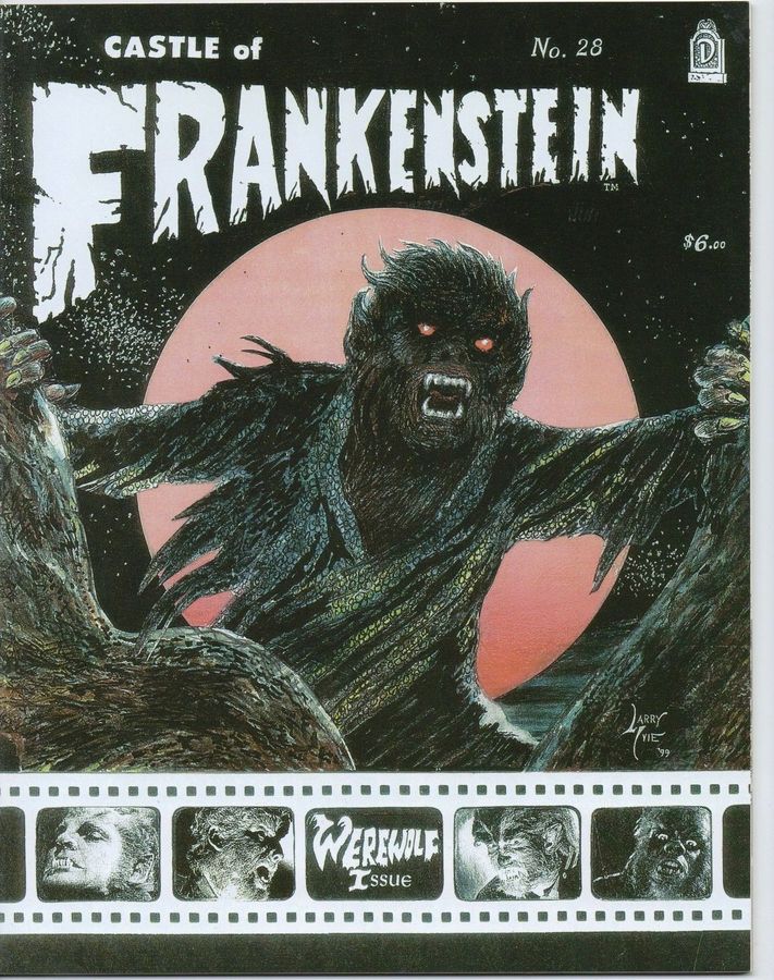 CASTLE OF FRANKENSTEIN magazine cover Issue 28 April 2000