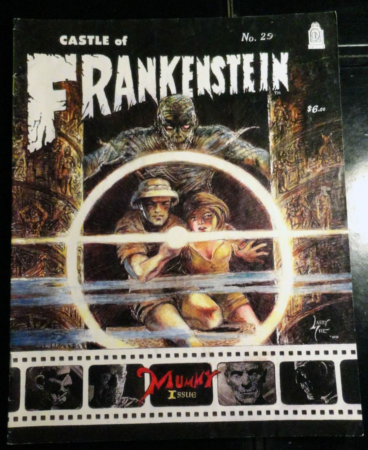 CASTLE OF FRANKENSTEIN magazine cover Issue 29 Spring 2001