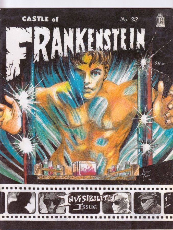 CASTLE OF FRANKENSTEIN magazine cover Issue 32 Spring 2002