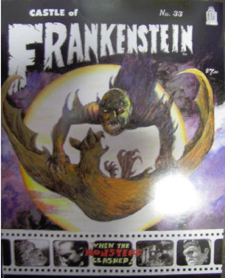 CASTLE OF FRANKENSTEIN magazine cover Issue 33 Summer 2002