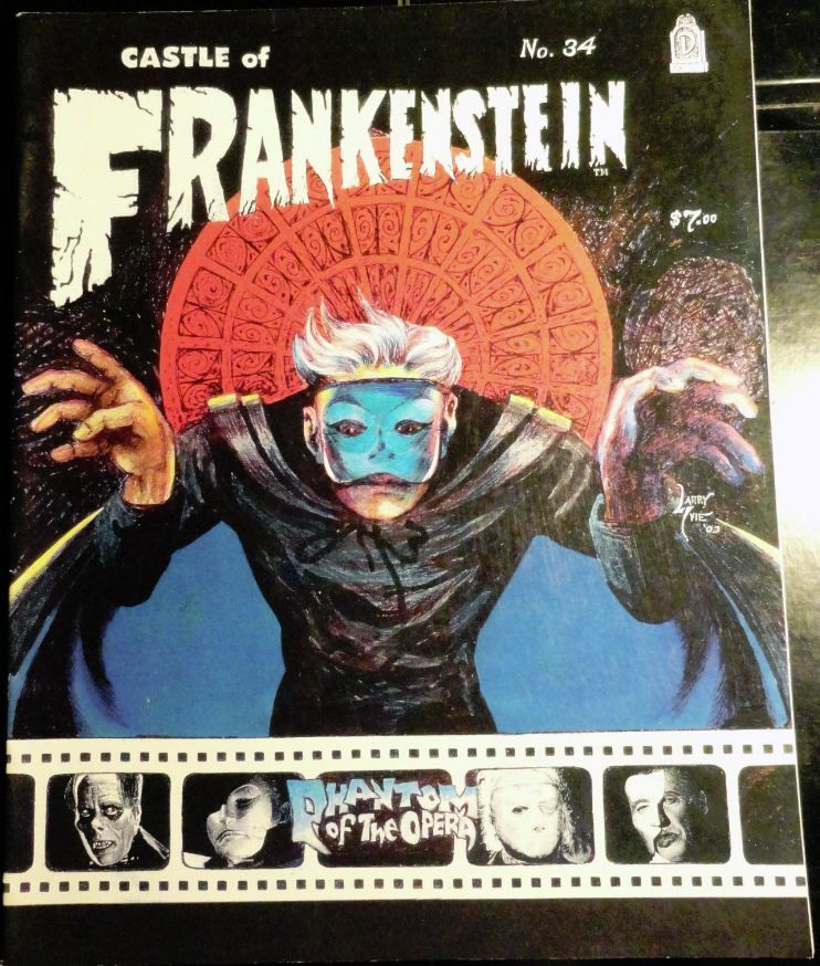 CASTLE OF FRANKENSTEIN magazine cover Issue 34  2002