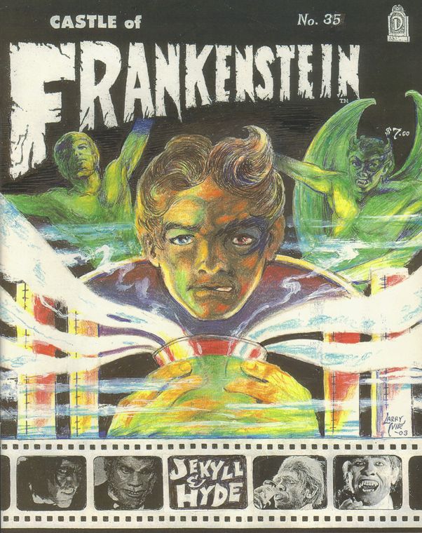 CASTLE OF FRANKENSTEIN magazine cover Issue 35 Spring 2004