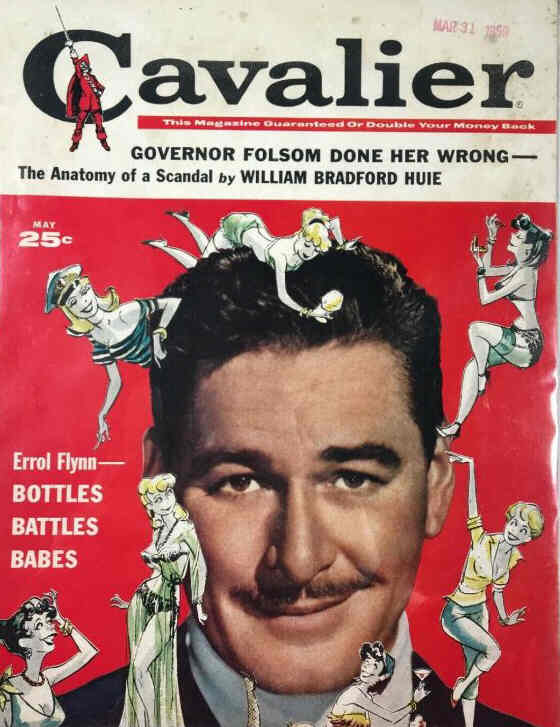 CAVALIER magazine side cover  May 1959