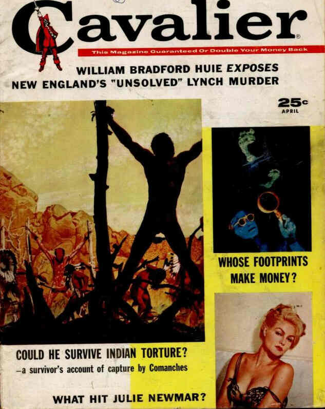 CAVALIER magazine cover  April 1960