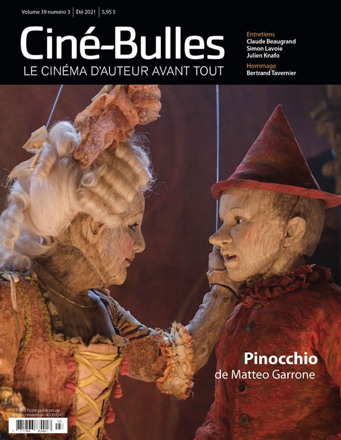CINE-BULLES magazine side cover Summer 2021