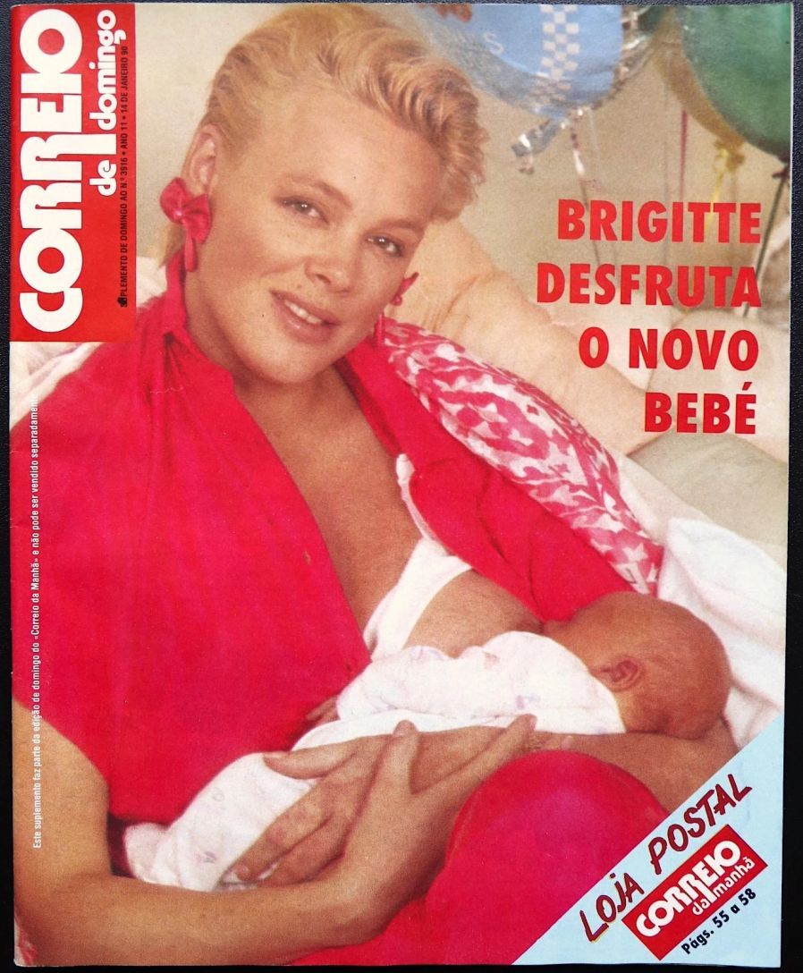 CORREIO DE DOMINGO magazine side cover 11 January 1990