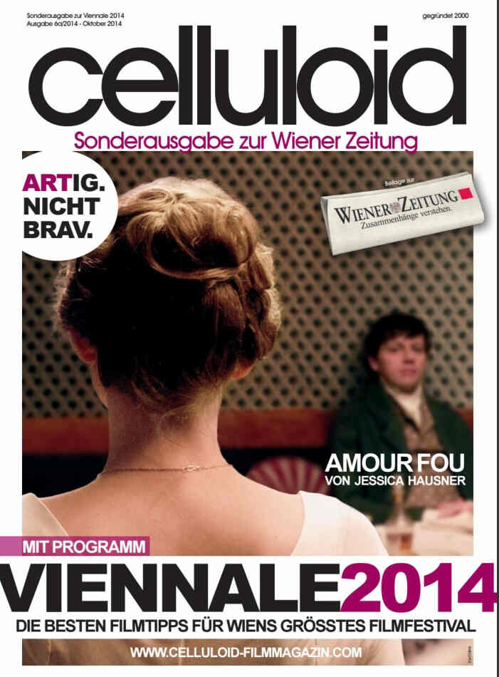 CELLULOID magazine side cover Issue 6 October 2014