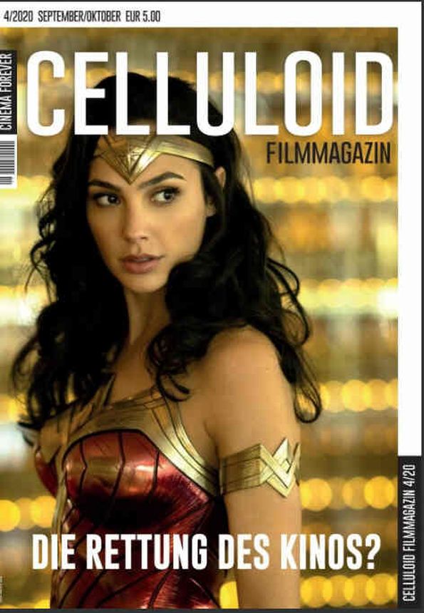 CELLULOID magazine cover  September/October 2020