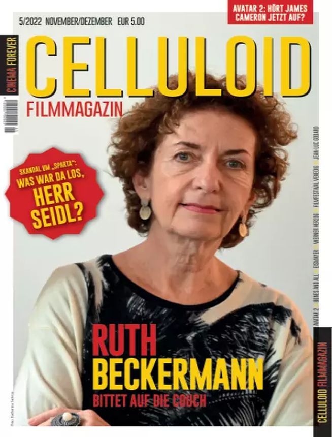 CELLULOID magazine cover Issue 5  November/December 2022