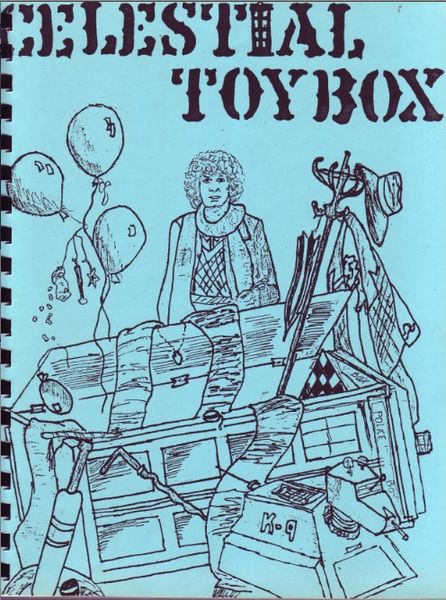 CELESTIAL TOYBOX magazine side cover Issue 1  1987