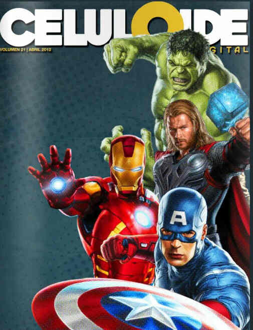 CELULOIDE DIGITAL magazine cover April 2012