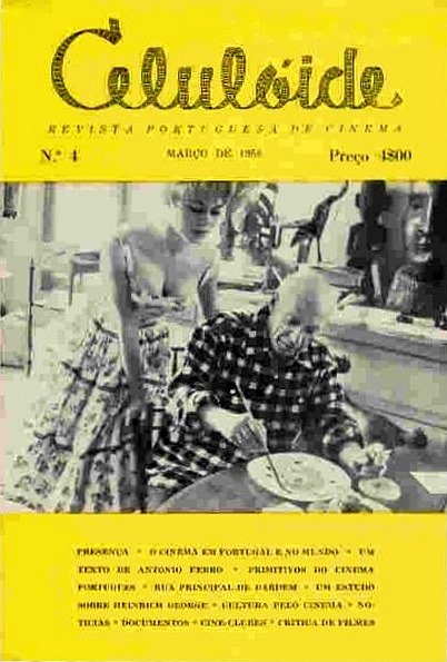 CELULOIDE magazine cover Issue 4  March 1958