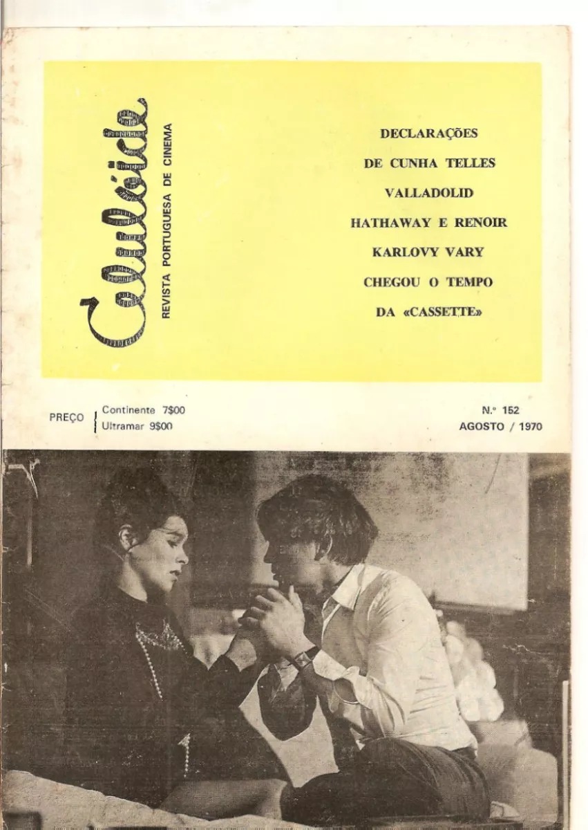 CELULOIDE magazine cover Issue 162  August 1970