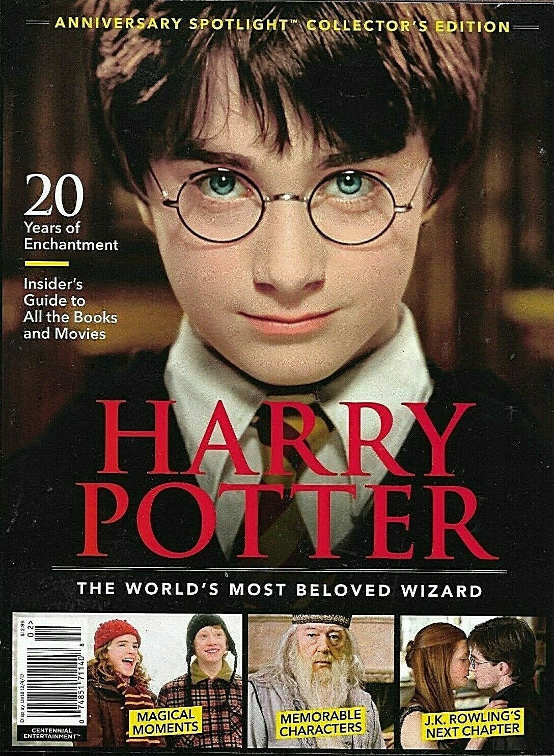 CENTENNIAL ENTERTAINMENT ANNIVERSARY SPOTLIGHT magazine cover  October 2017