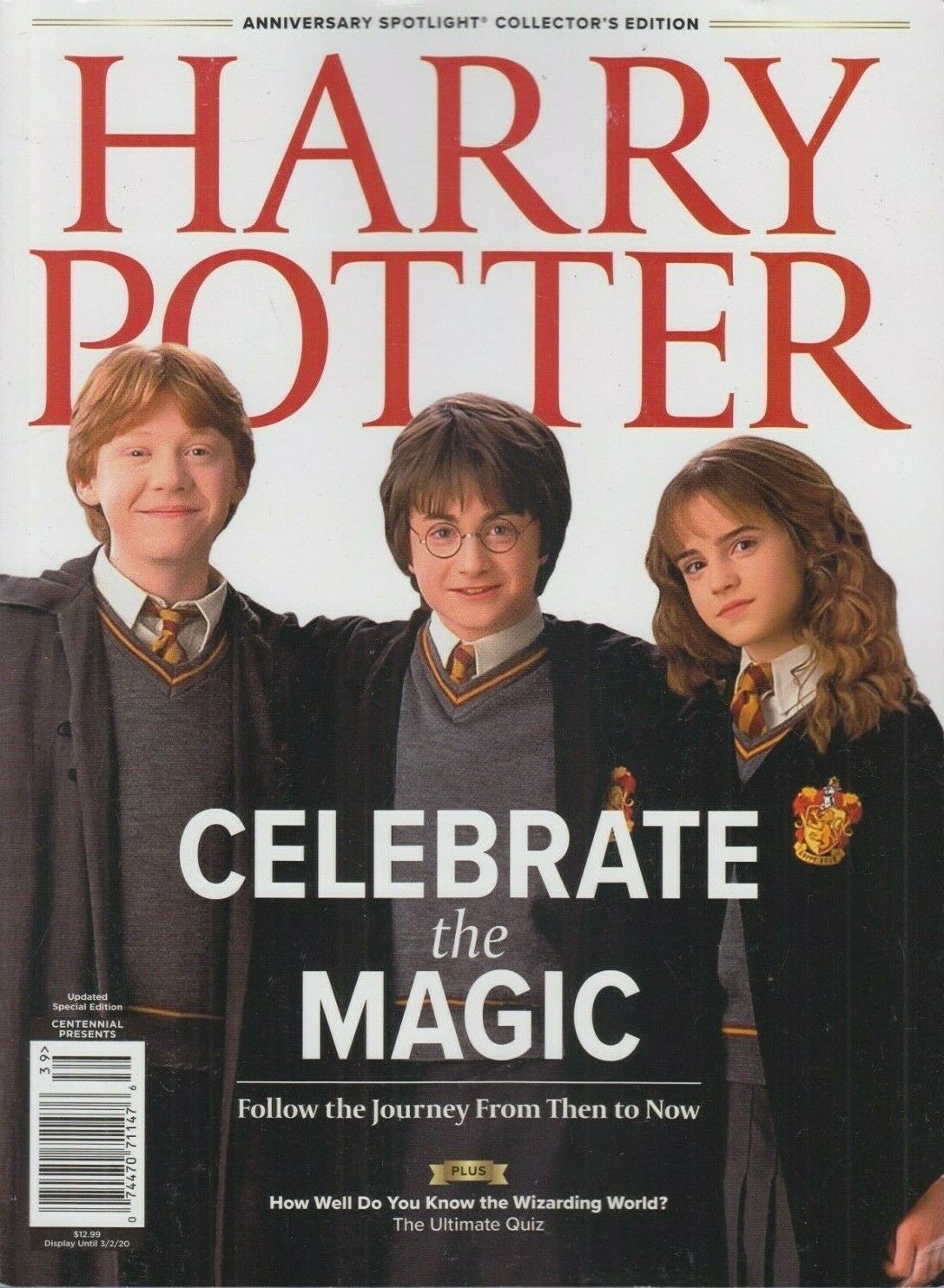 CENTENNIAL ENTERTAINMENT ANNIVERSARY SPOTLIGHT magazine cover  January 2020