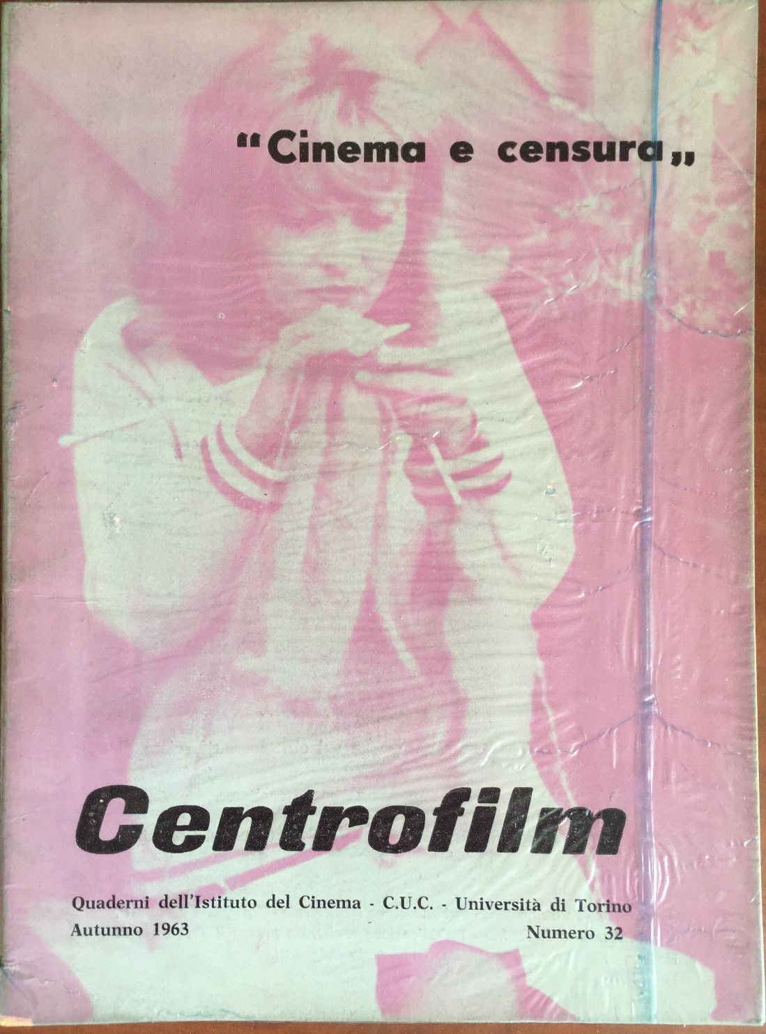 CENTROFILM magazine side cover Issue 32 Fall 1963
