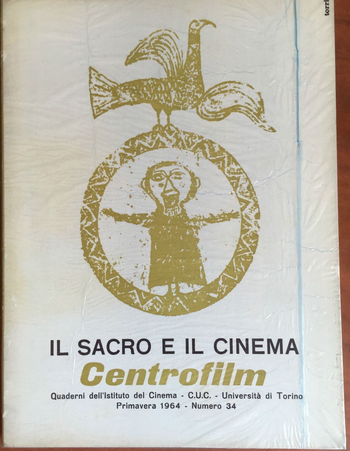 CENTROFILM magazine side cover Issue 34 Spring 1964