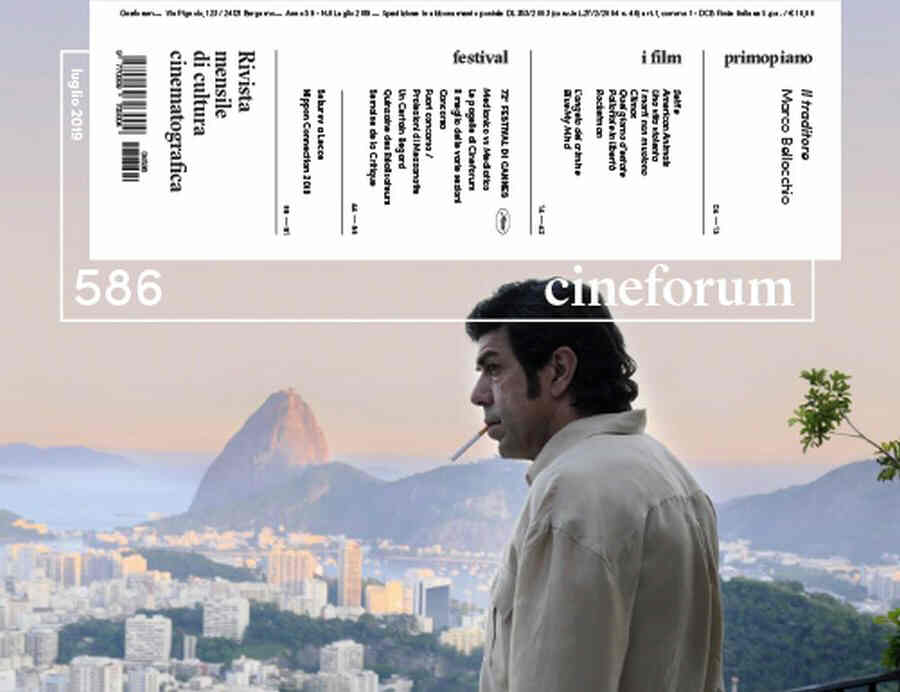 CINEFORUM magazine side cover Issue 586  July 2019