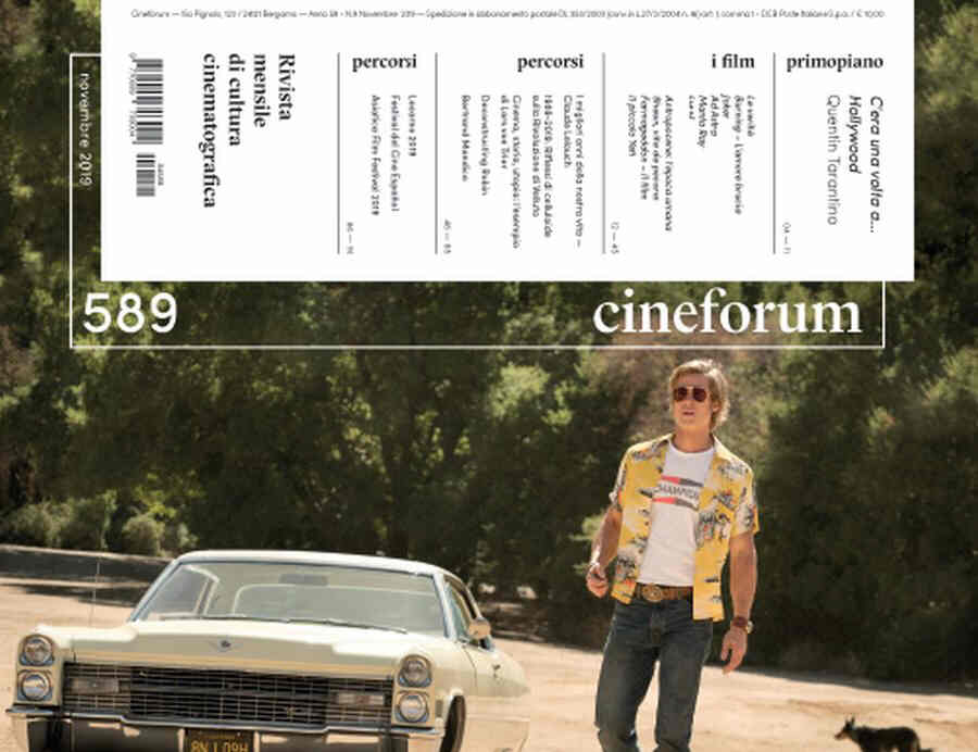 CINEFORUM magazine cover Issue 589  November 2019
