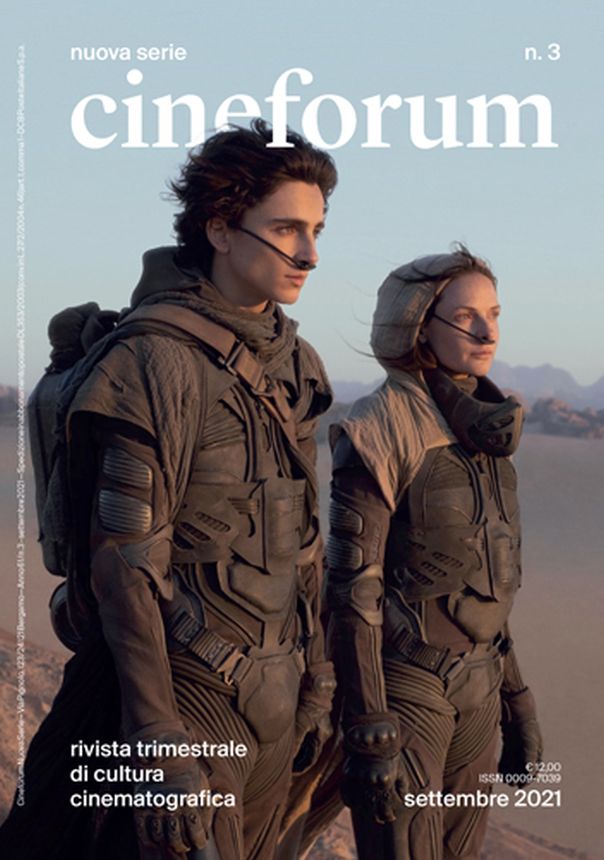 CINEFORUM magazine cover Issue 3  September 2021