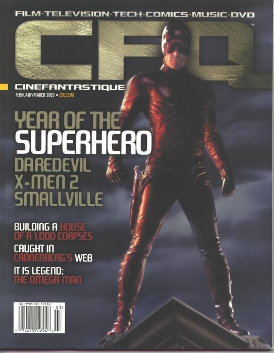 CFQ magazine cover Issue 1 Vol 35 #1 2003