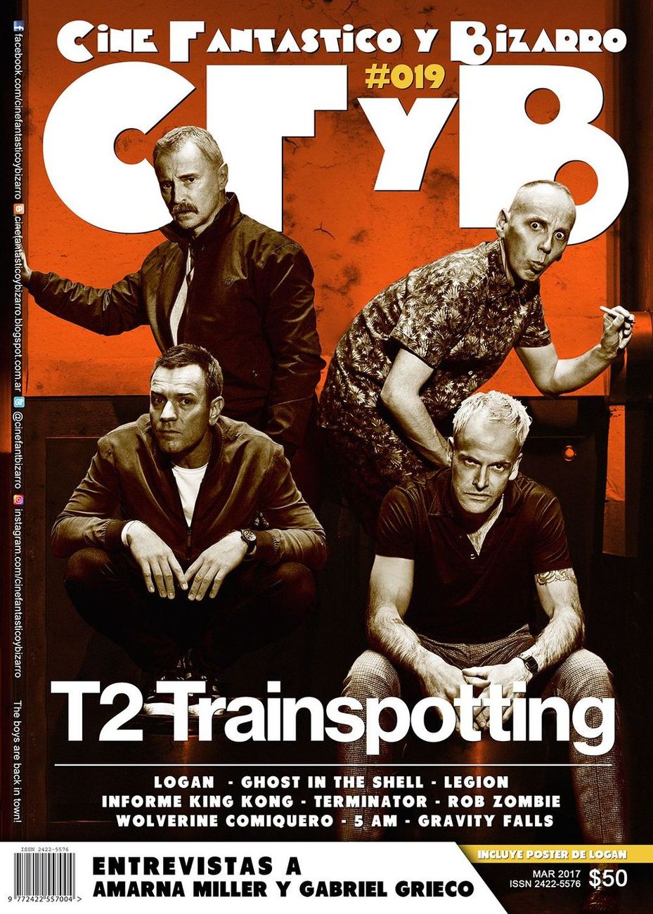 CFYB CINE FANTASTICO Y BIZARRO magazine cover Issue 19 March 2017