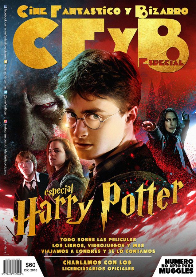 CFYB CINE FANTASTICO Y BIZARRO magazine cover  December 2018