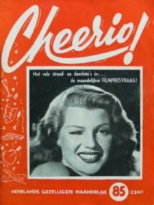 CHEERIO magazine cover Issue 71 September 1952