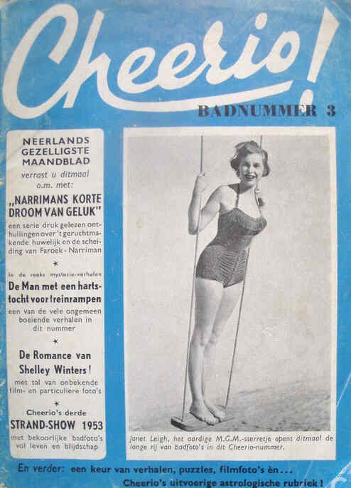 CHEERIO magazine cover Issue 82 August 1953