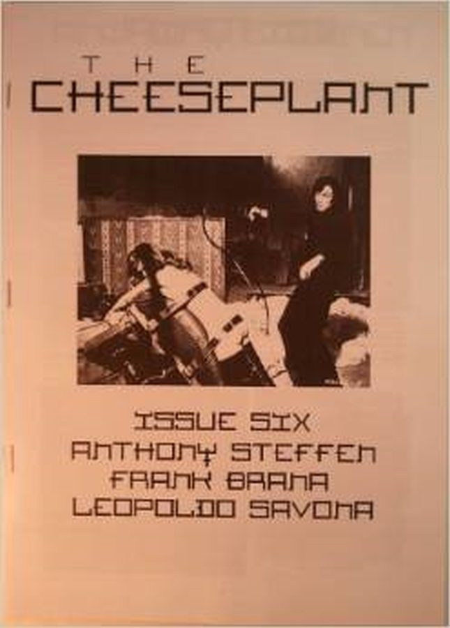 CHEESEPLANT magazine side cover Issue 6 June 2001