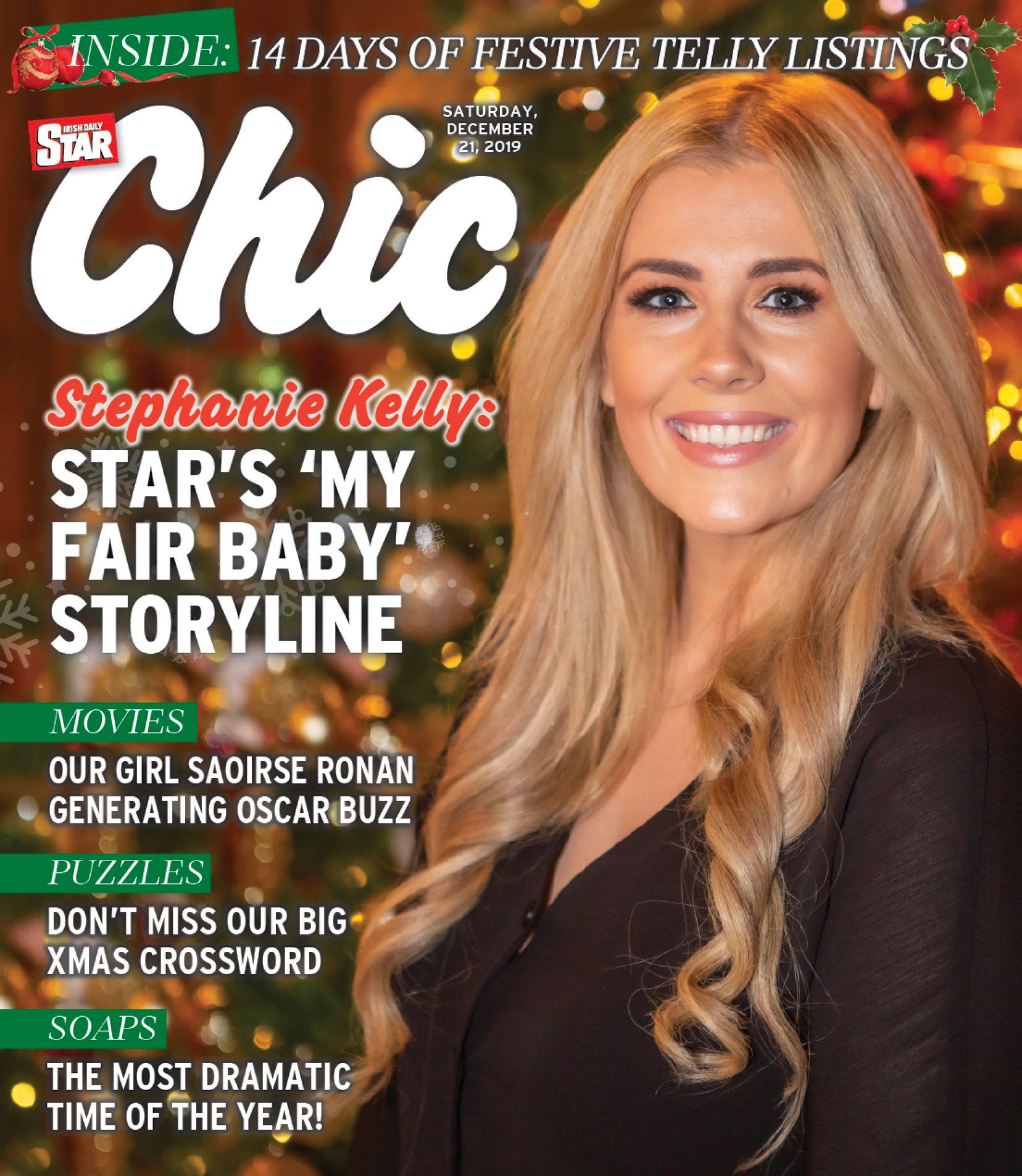 CHIC magazine cover 21 December 2019
