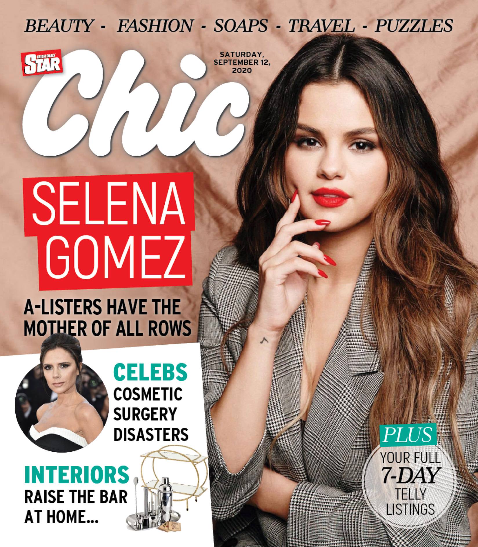 CHIC magazine cover 12 September 2020