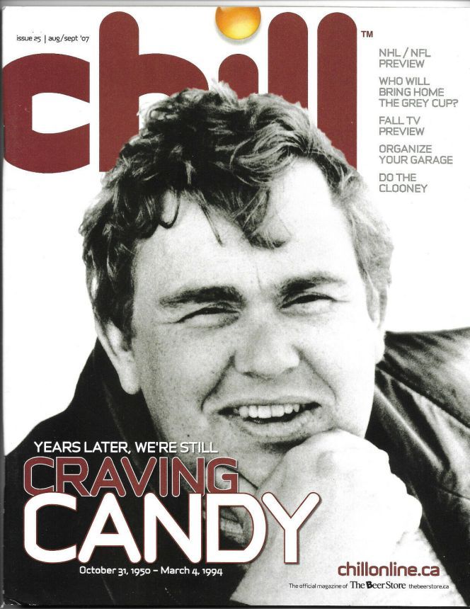 CHILL magazine side cover Issue 25  August/September 2007