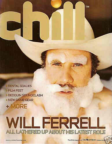 CHILL magazine side cover October 2006