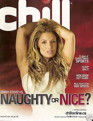 CHILL magazine side cover December 2008