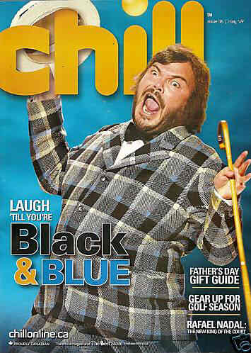 CHILL magazine side cover May 2009