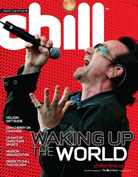 CHILL magazine side cover Issue 27  December 2007