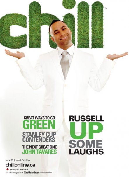 CHILL magazine cover Issue 35  March 2009