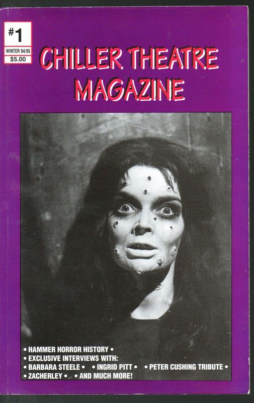 CHILLER THEATRE magazine cover Issue 1 Winter 1994