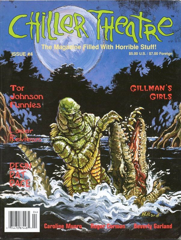 CHILLER THEATRE magazine cover Issue 4  1996