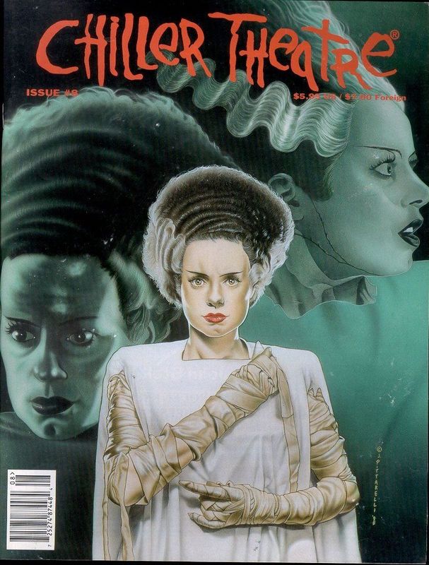 CHILLER THEATRE magazine side cover Issue 8  1997