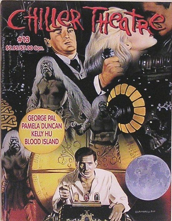 CHILLER THEATRE magazine side cover Issue 13  2000