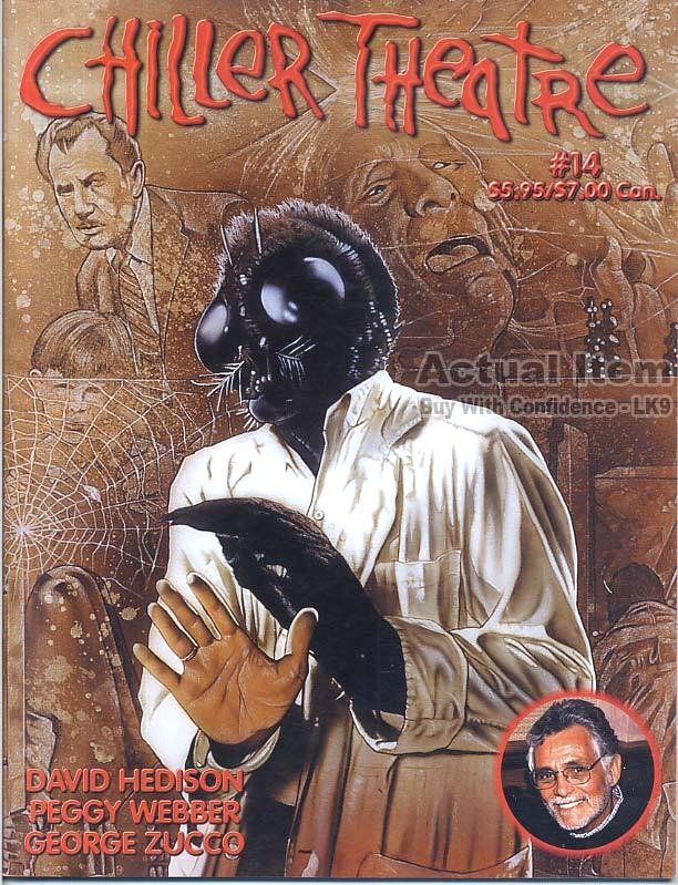 CHILLER THEATRE magazine side cover Issue 14  2001