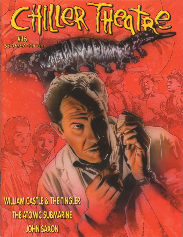 CHILLER THEATRE magazine side cover Issue 16  2002