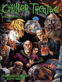 CHILLER THEATRE magazine side cover Issue 19  2003