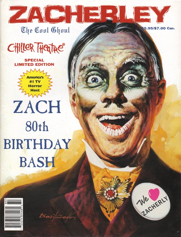 CHILLER THEATRE magazine side cover  Special   1998