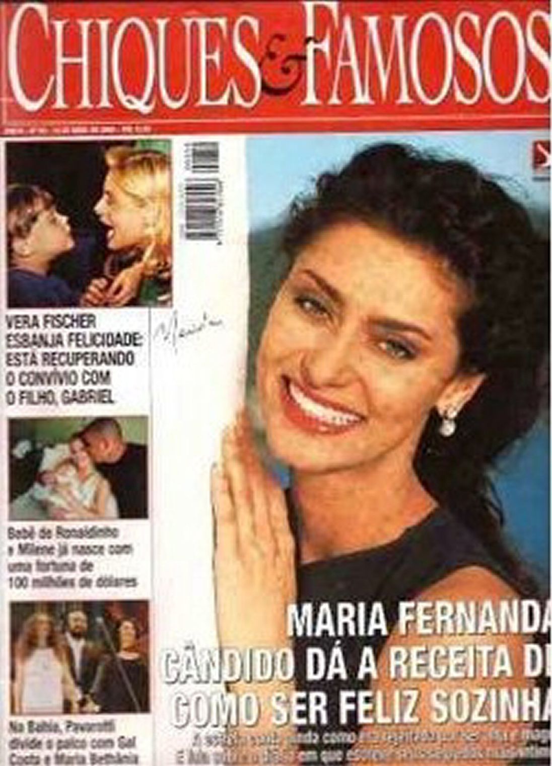 CHIQUES AND FAMOSOS magazine side cover Issue 50   