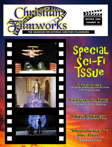 CHRISTIAN FILMWORKS magazine side cover Issue 20 Dec./January/February 2007