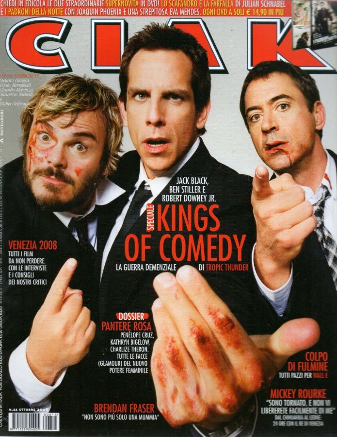 CIAK magazine side cover Issue 282 October 2008